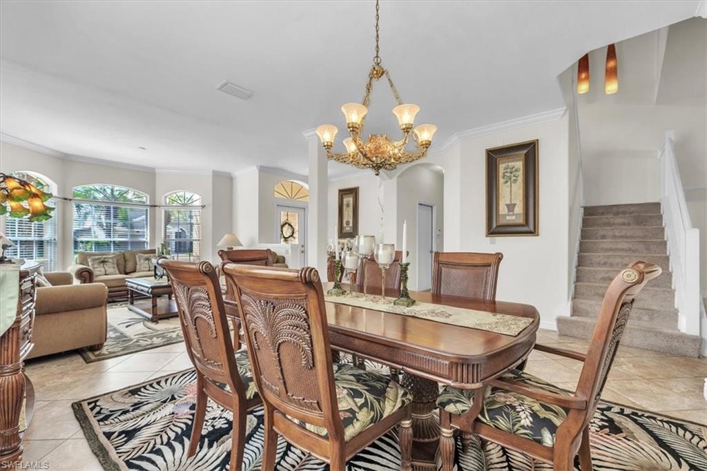 12914 Stone Tower Loop Fort Myers, FL 33913 - Photo 8 of 50 a view of a dining room with furniture window and outside view