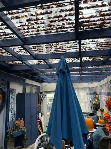 a view of storage and utility room