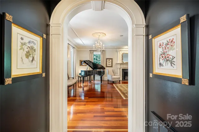 a view of a livingroom with furniture and a rug