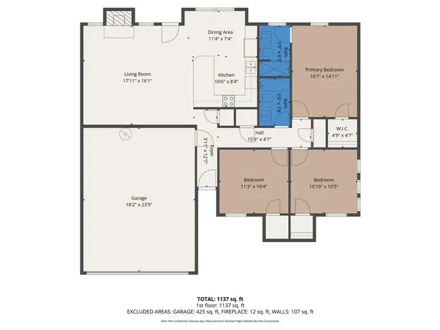 $279,000 | 800 Crestview Drive, Burleson, TX 76028