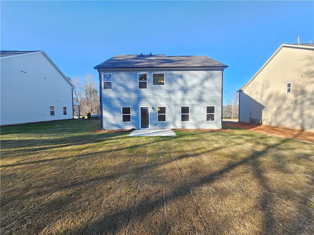 252 Silverleaf Trail Bethlehem, GA 30620 - Photo 19 of 31 a view of a house with a swimming pool