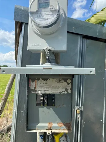 a view of a lake with a big yard