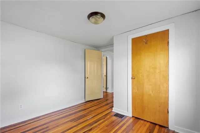 a view of a backyard with plants