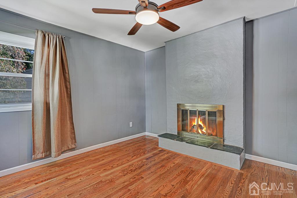 Den/Office with Fireplace