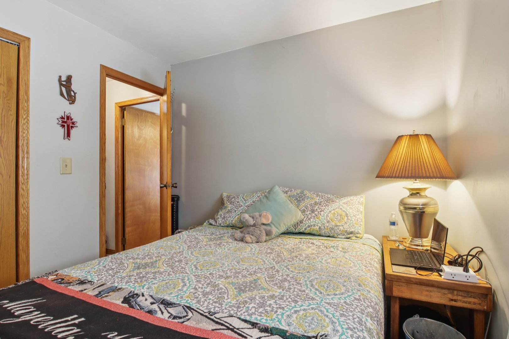 327 Hickory Avenue Romeoville, IL 60446 - Photo 21 of 33 a bedroom with a bed and a dresser