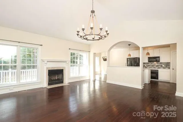 a room with a sink and a mirror