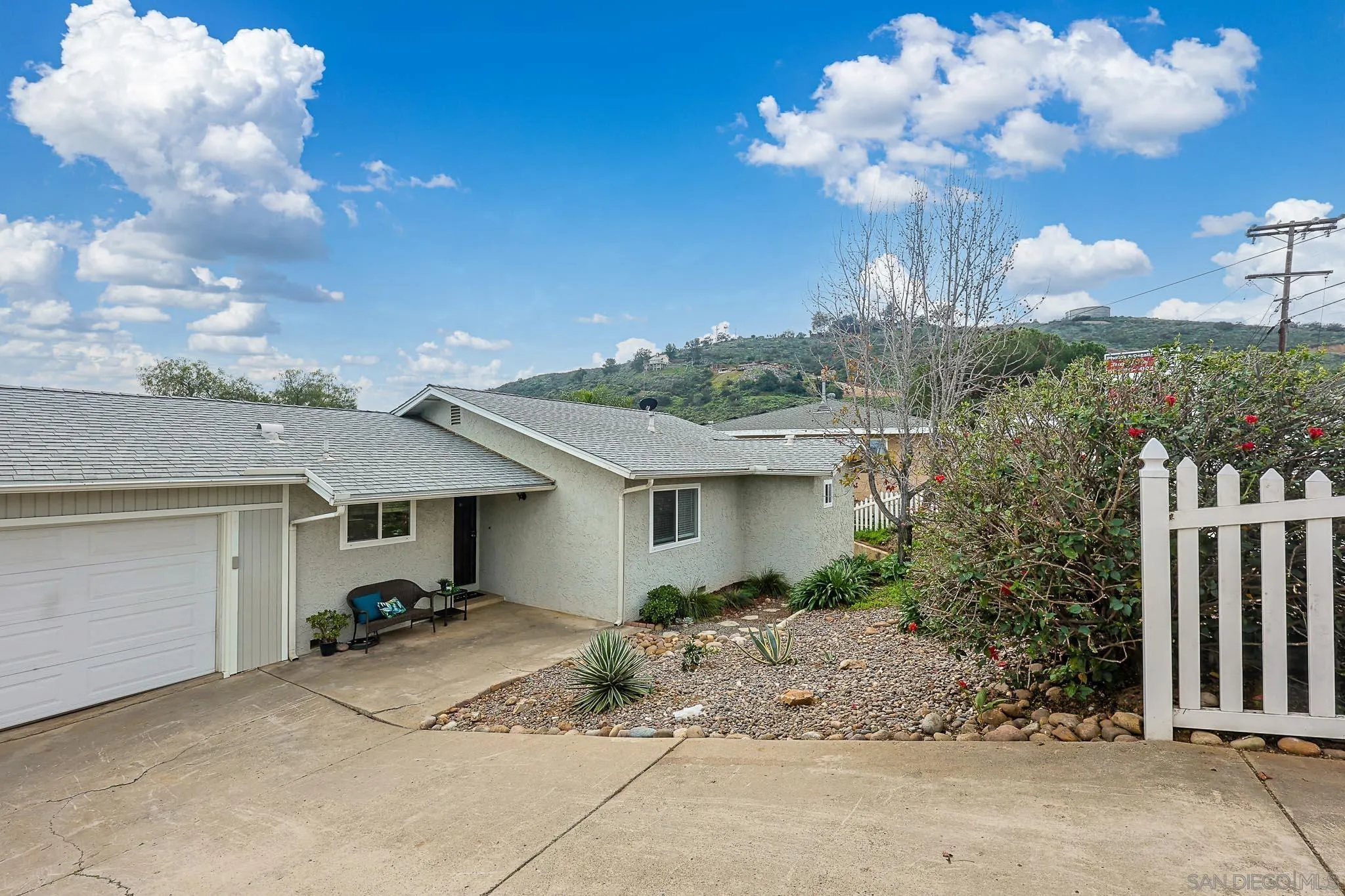 11739 Walnut Road Lakeside, CA 92040 - Photo 2 of 32 a view of a house with a backyard