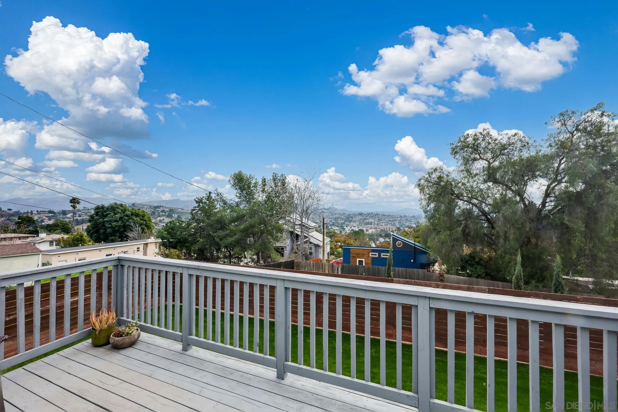 11739 Walnut Road Lakeside, CA 92040 - Photo 22 of 32 a view of a balcony with wooden floor