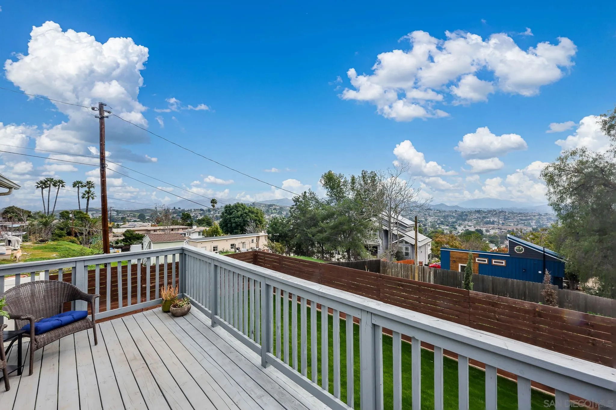 11739 Walnut Road Lakeside, CA 92040 - Photo 23 of 32 a view of a balcony with wooden floor