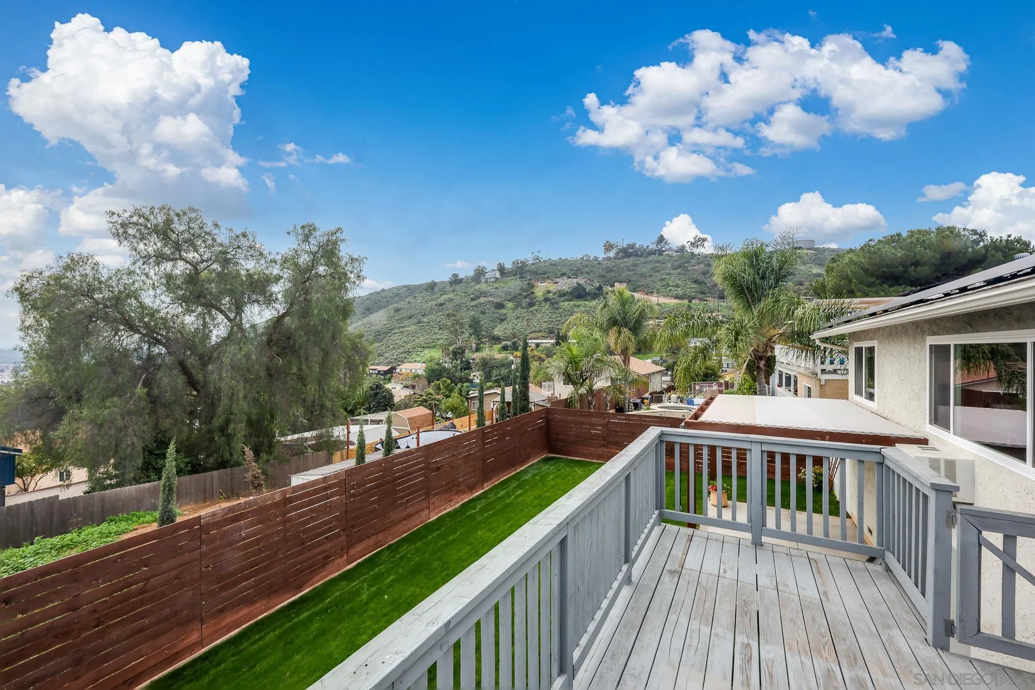 11739 Walnut Road Lakeside, CA 92040 - Photo 25 of 32 a view of a house with a yard