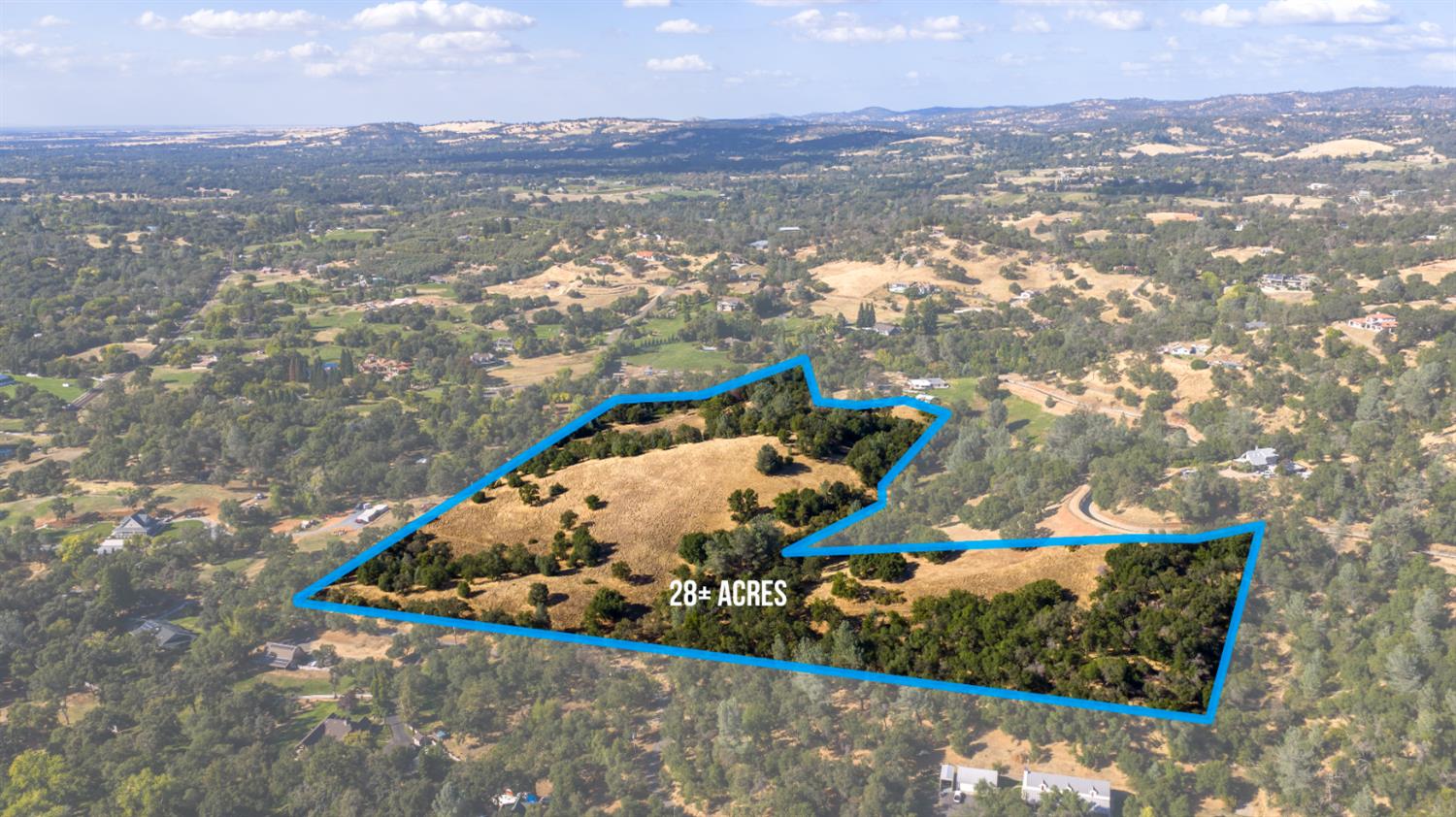 0 Chili Hill Road Newcastle, CA 95658 - Photo 25 of 27 an aerial view of a house with a yard and lake view