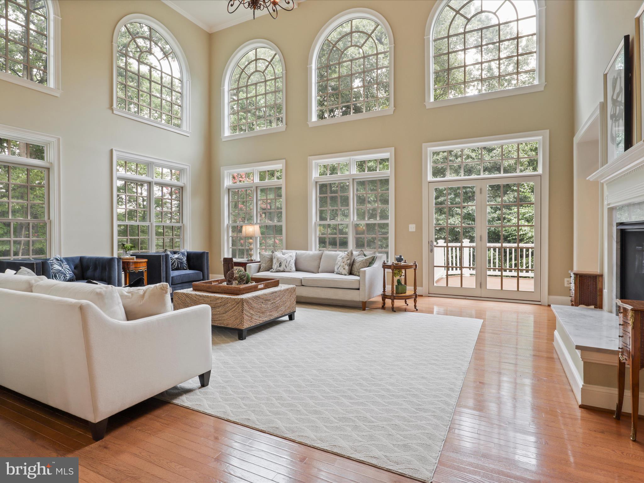 12794 Yates Ford Road Clifton, VA 20124 - Photo 38 of 127 Great Room with Walls of Windows!