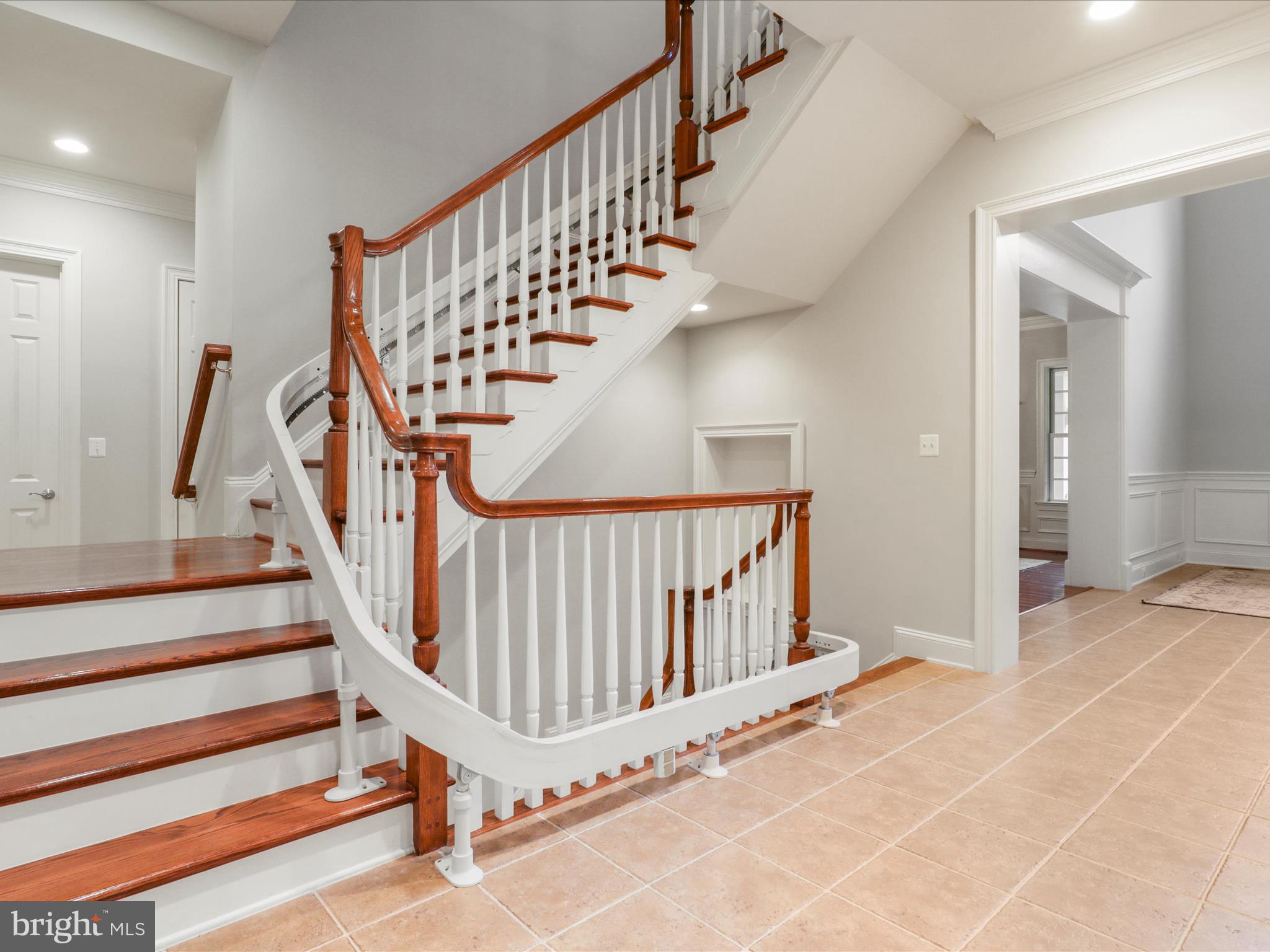12794 Yates Ford Road Clifton, VA 20124 - Photo 47 of 127 Elegant Upper Level Staircase