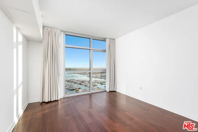 a view of a city from a balcony