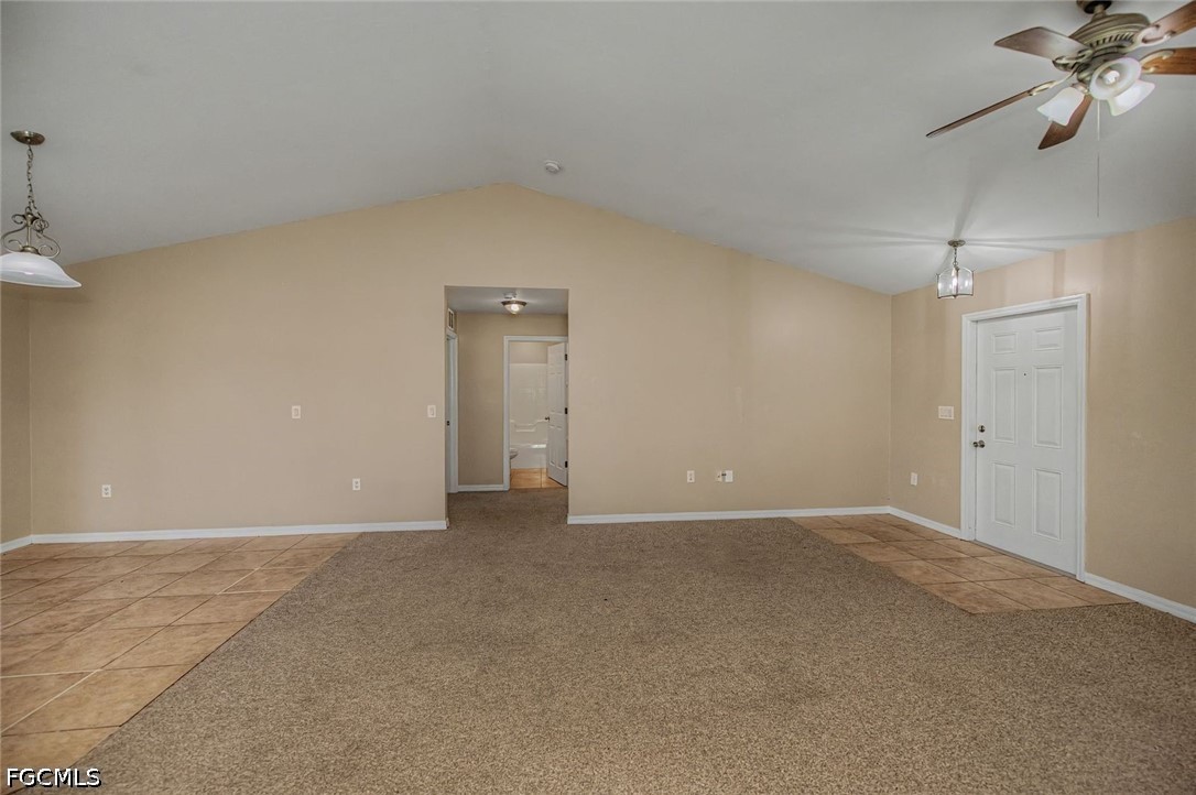 4104 13th Street Southwest Lehigh Acres, FL 33976 - Photo 12 of 46 a view of an empty room