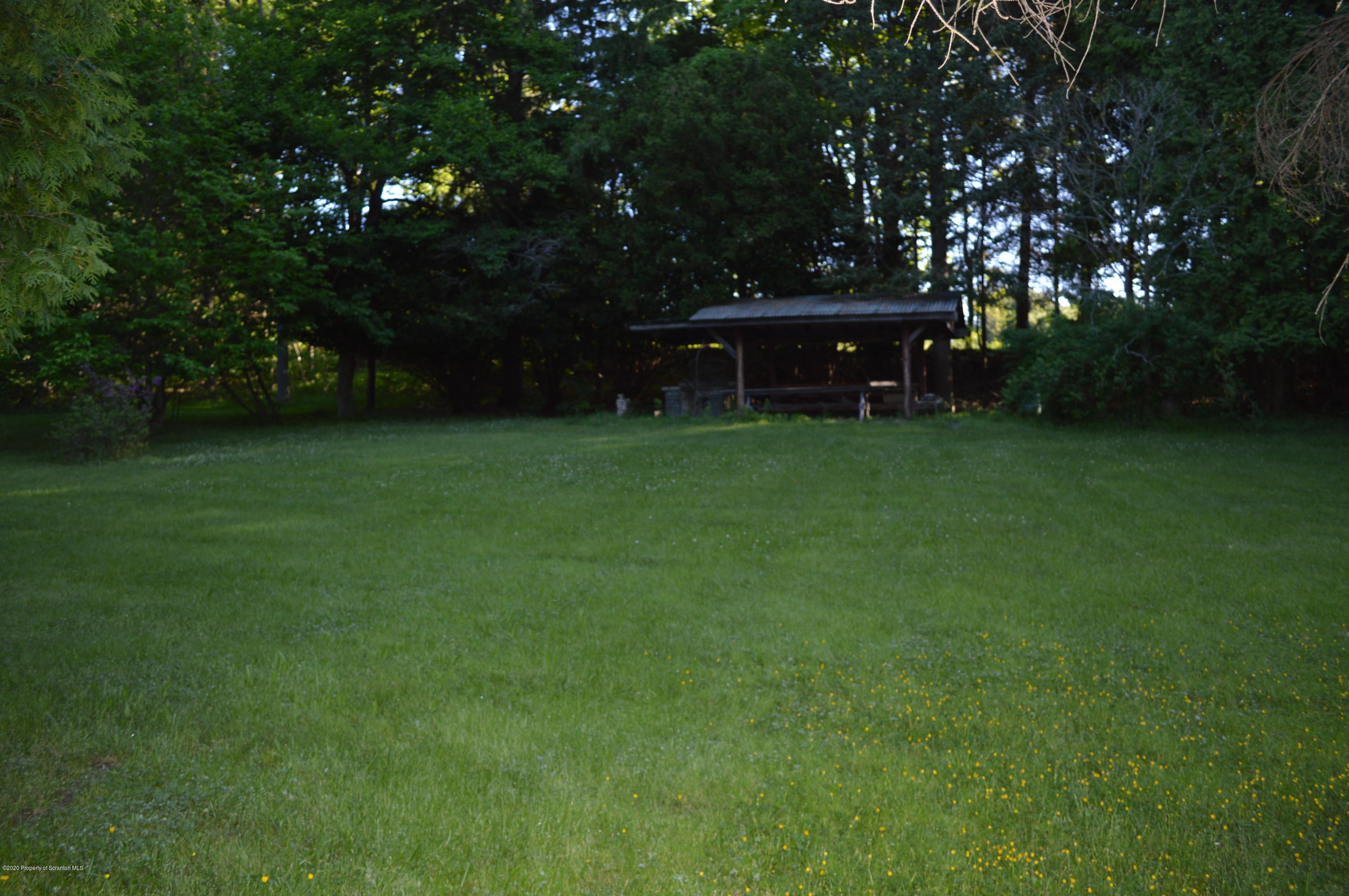 641 Becks Crossing Road Moscow, PA 18444 - Photo 23 of 28 a view of a garden with trees
