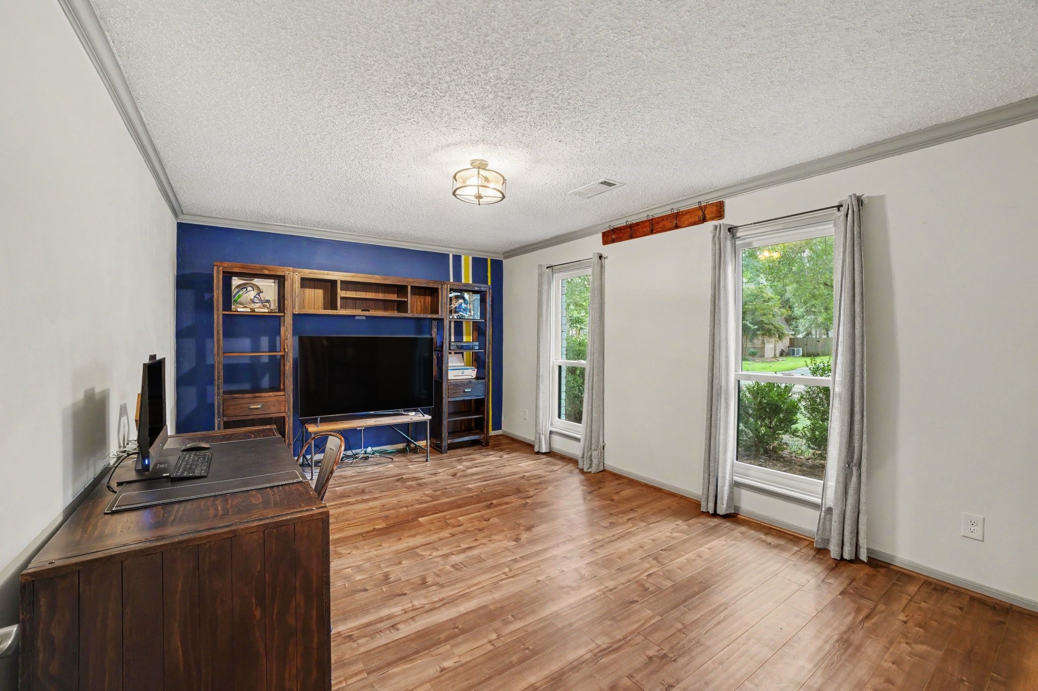9530 Arcade Drive Spring, TX 77379 - Photo 6 of 32 Spacious home office with front yard views.