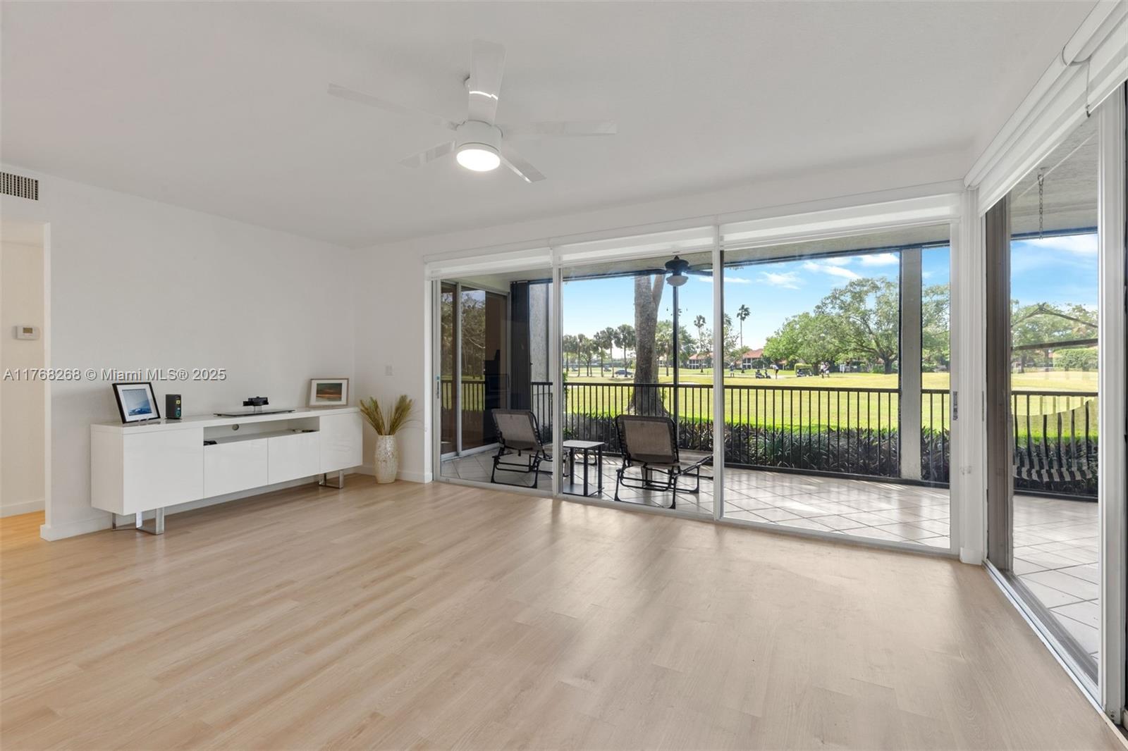 7658 Elm Ridge Drive, Unit 17U Boca Raton, FL 33433 - Photo 11 of 39 VIEW OF GOLF COURSE FROM LIVING ROOM