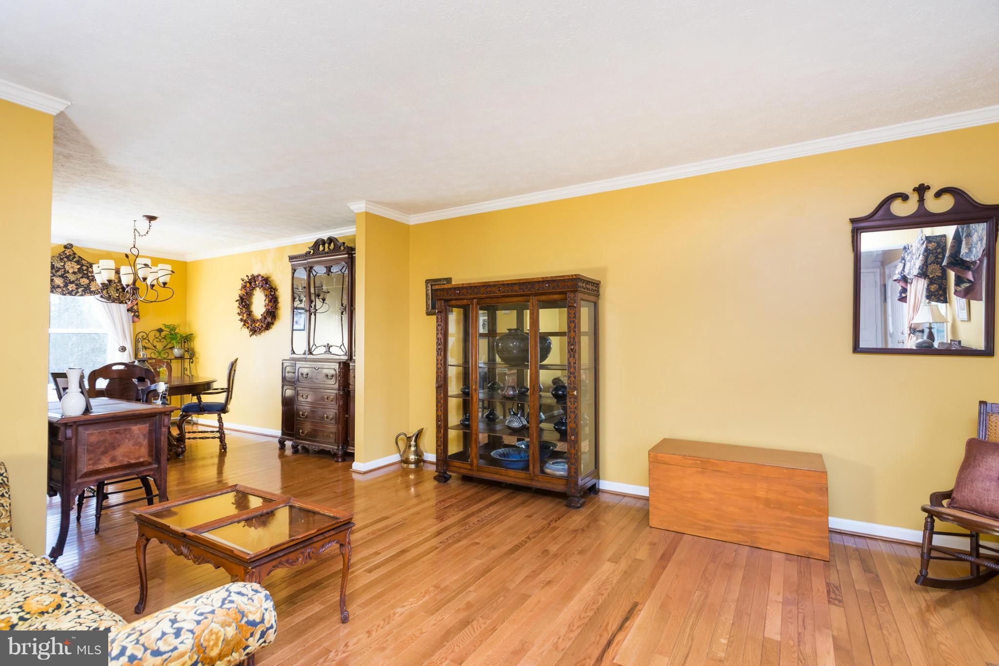 453 Manor Road Aberdeen, MD 21001 - Photo 3 of 28 Spacious Living Room with Hardwood Floors