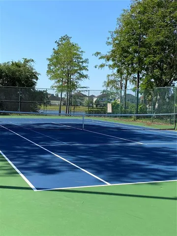 a view of a tennis court