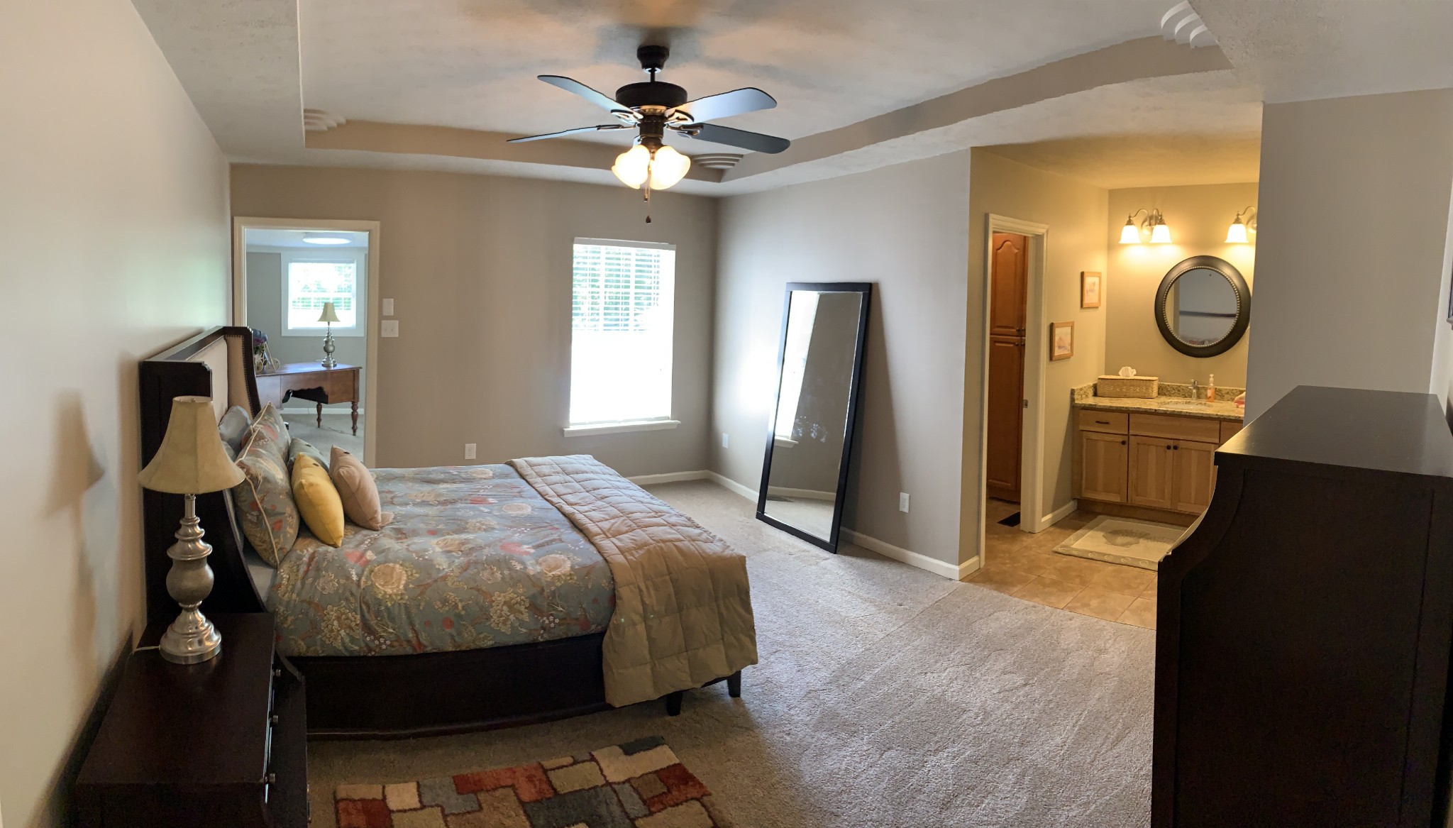 580 Pruett Road Dickson, TN 37055 - Photo 18 of 46 a bed room with a bed mirror and a window