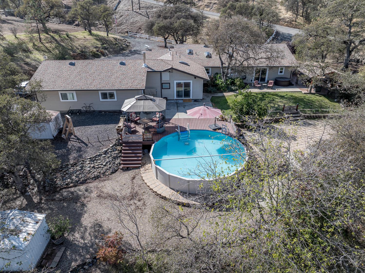 2155 El Faro Way La Grange, CA 95329 - Photo 11 of 52 an aerial view of a house with yard