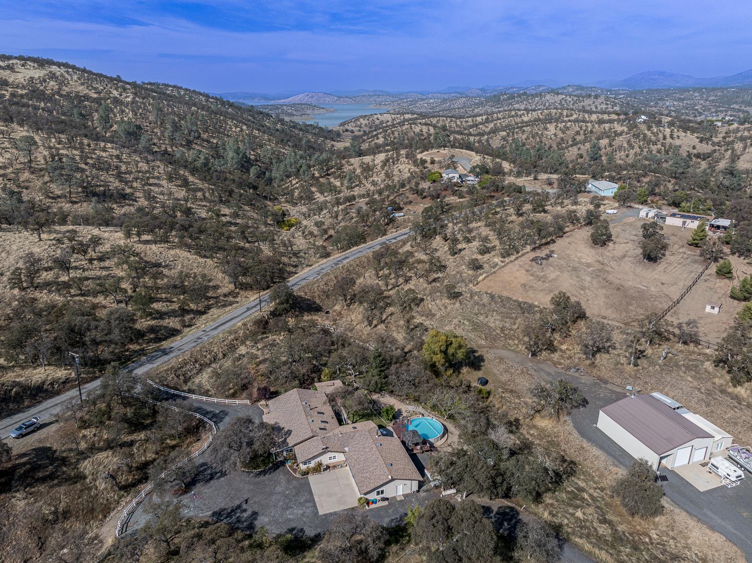2155 El Faro Way La Grange, CA 95329 - Photo 8 of 52 an aerial view of a city with lots of residential buildings
