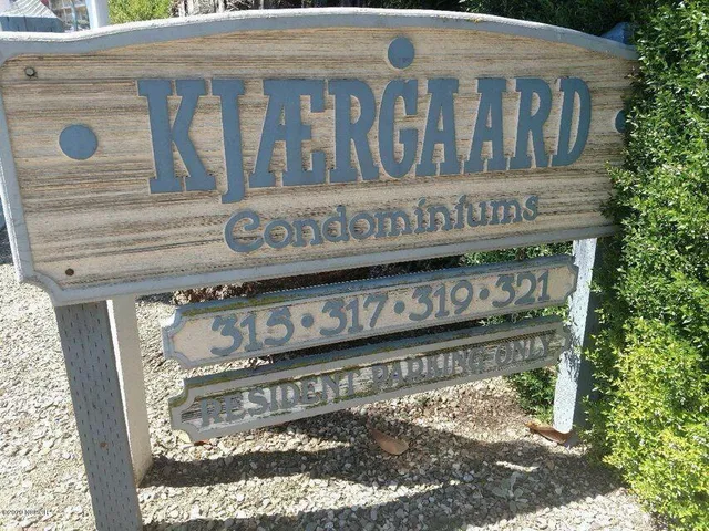 a front view of a building