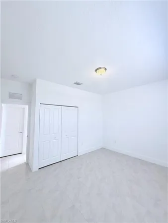 a view of a garage