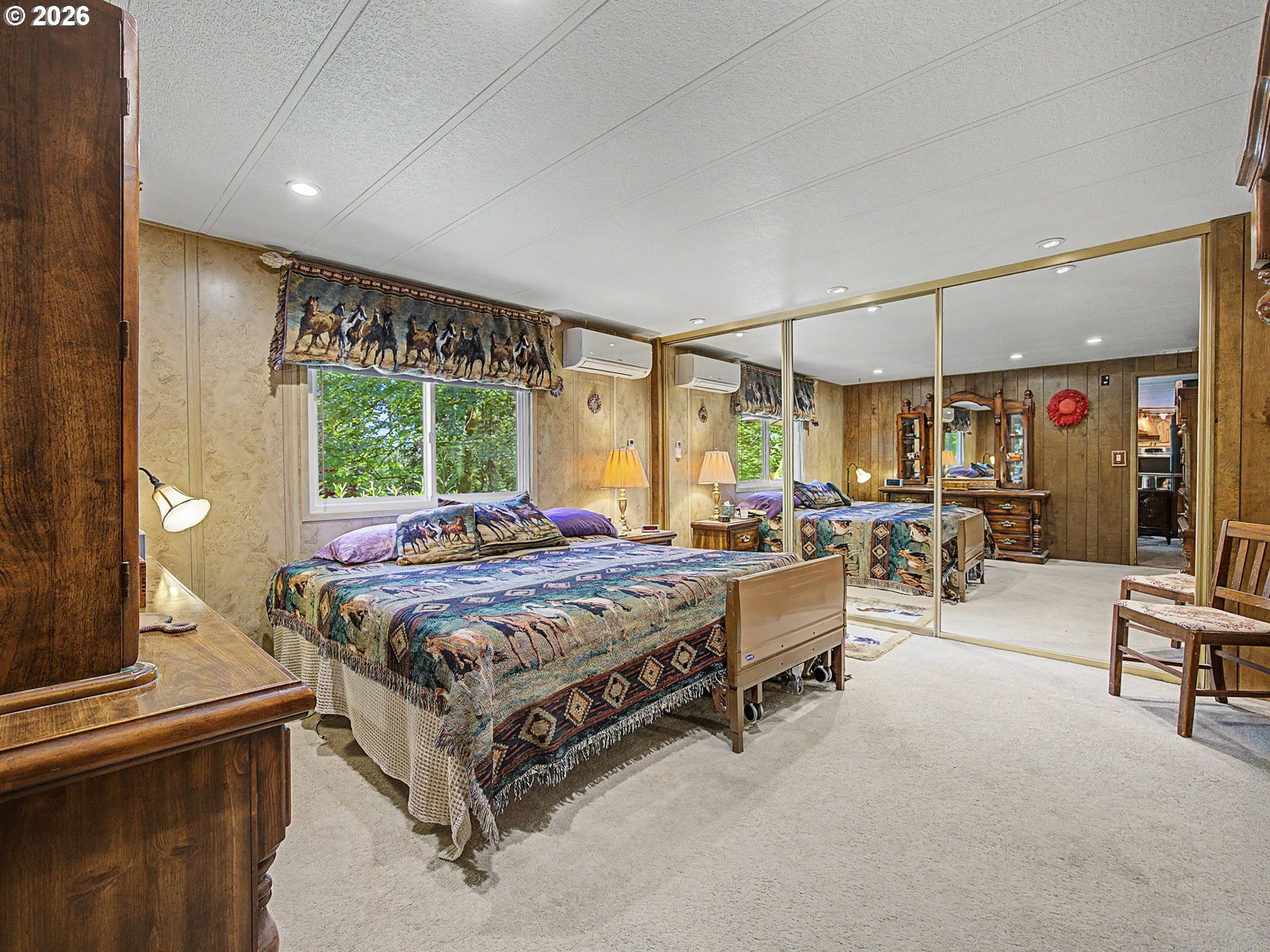 50995 Southeast Baty Road Sandy, OR 97055 - Photo 17 of 47 a bed room with a bed and window