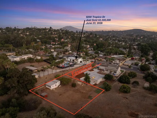 $599,999 | Tropico Drive, Unit PARCEL 2, La Mesa, CA 91941
