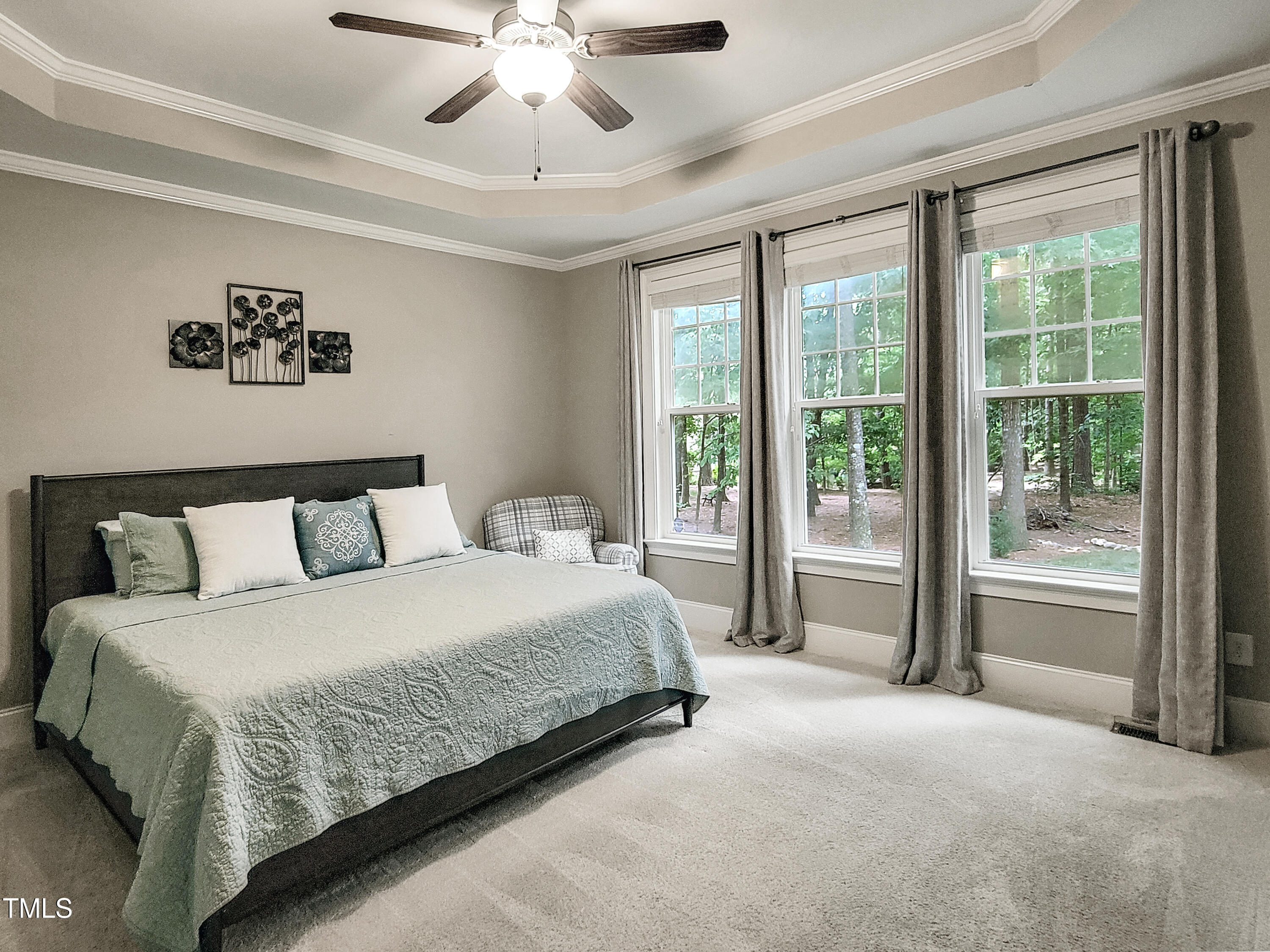 4416 Brighton Ridge Drive Apex, NC 27539 - Photo 17 of 22 Primary Suite Bedroom
