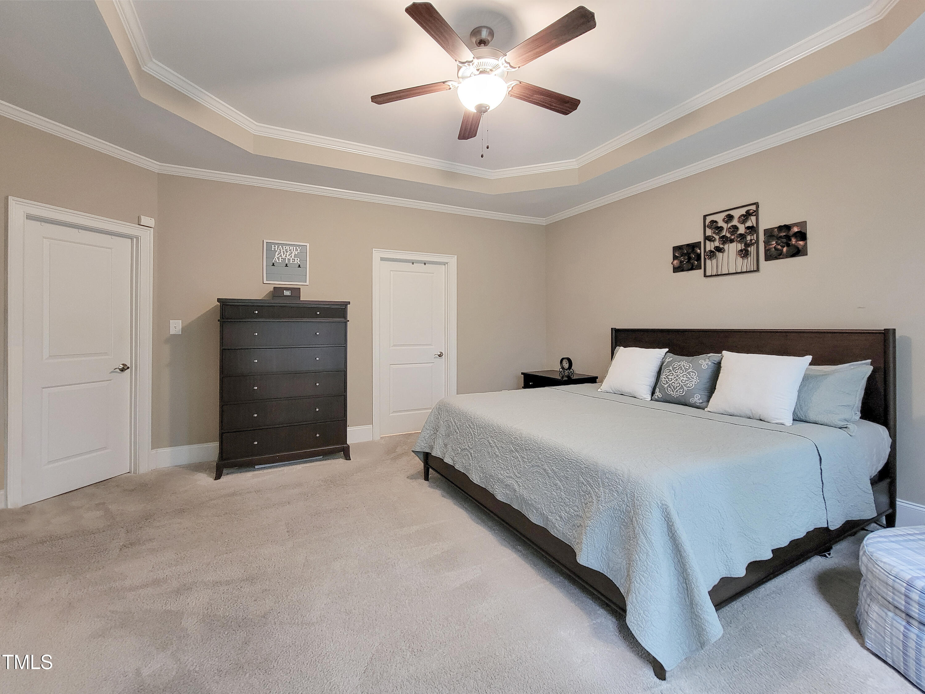 4416 Brighton Ridge Drive Apex, NC 27539 - Photo 18 of 22 Primary Suite Bedroom