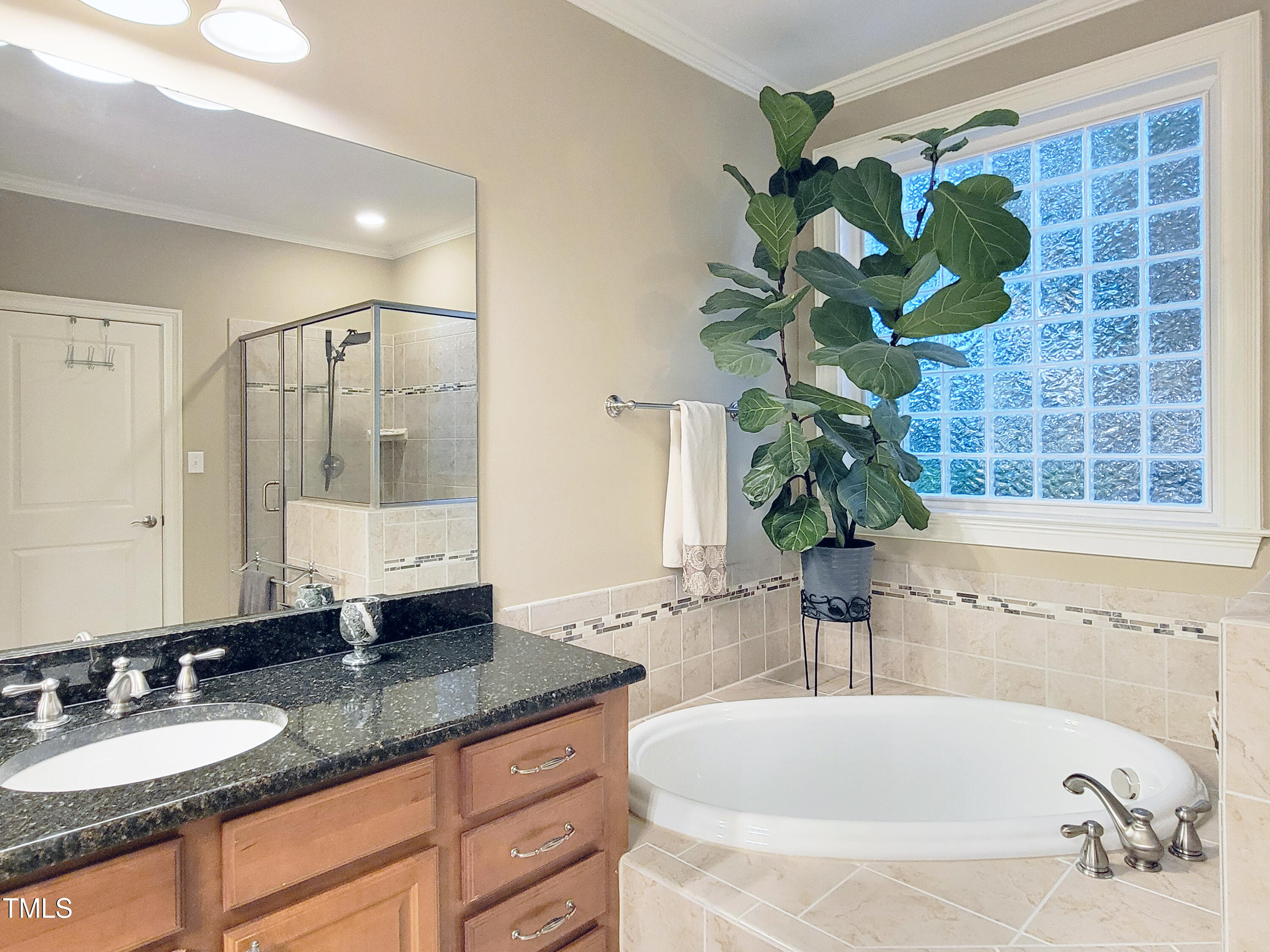 4416 Brighton Ridge Drive Apex, NC 27539 - Photo 19 of 22 Primary Suite Bathroom