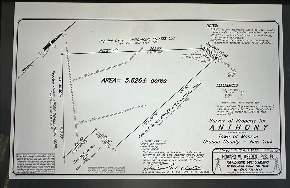Stag Hill Road Monroe, NY 10950 - Photo 9 of 9 a black and white photo of a book