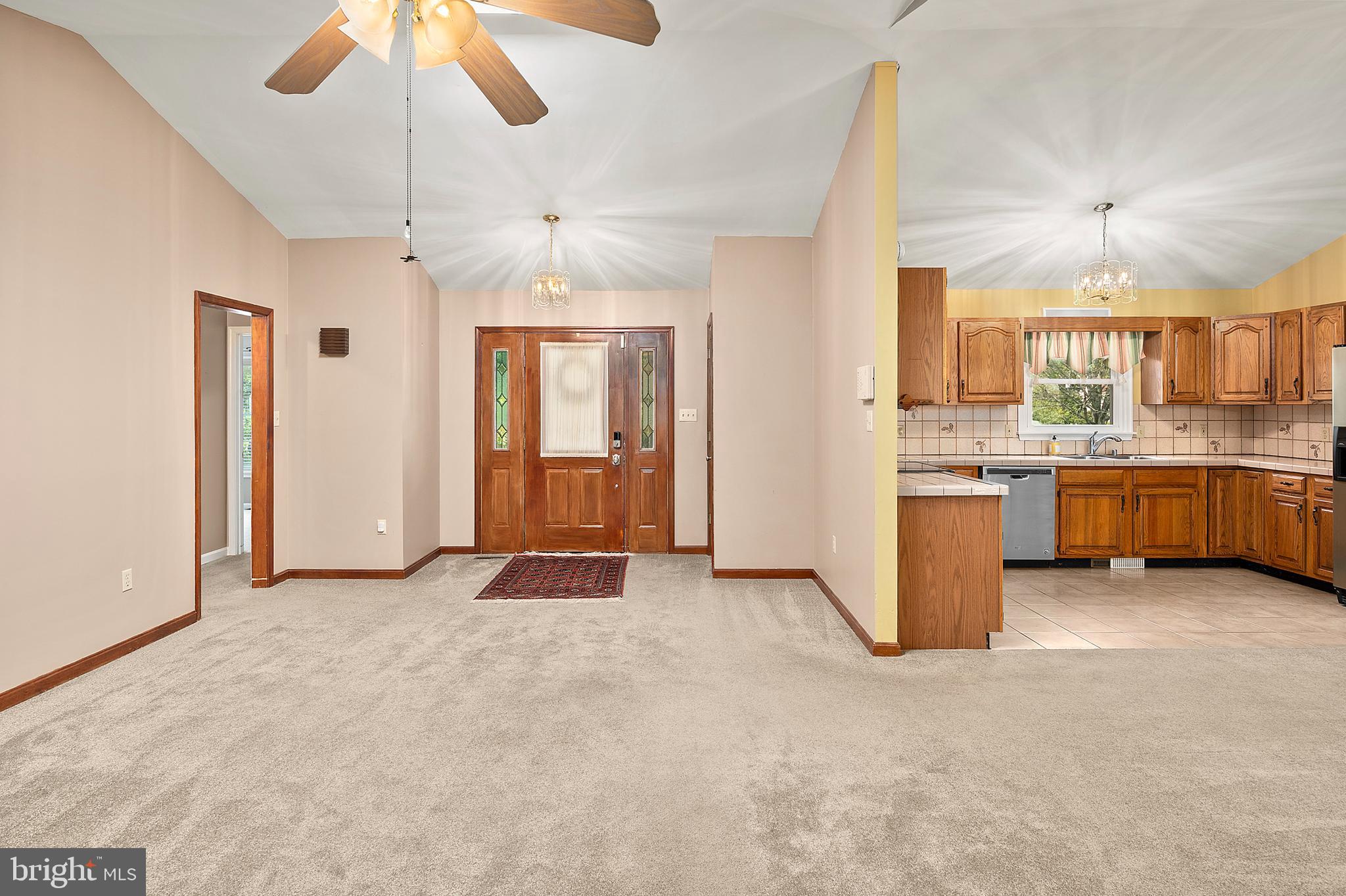 1890 Hallowing Point Road Prince Frederick, MD 20678 - Photo 11 of 35 Living Room to Kitchen Area