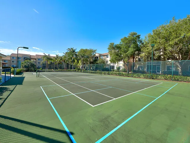 a view of a golf course