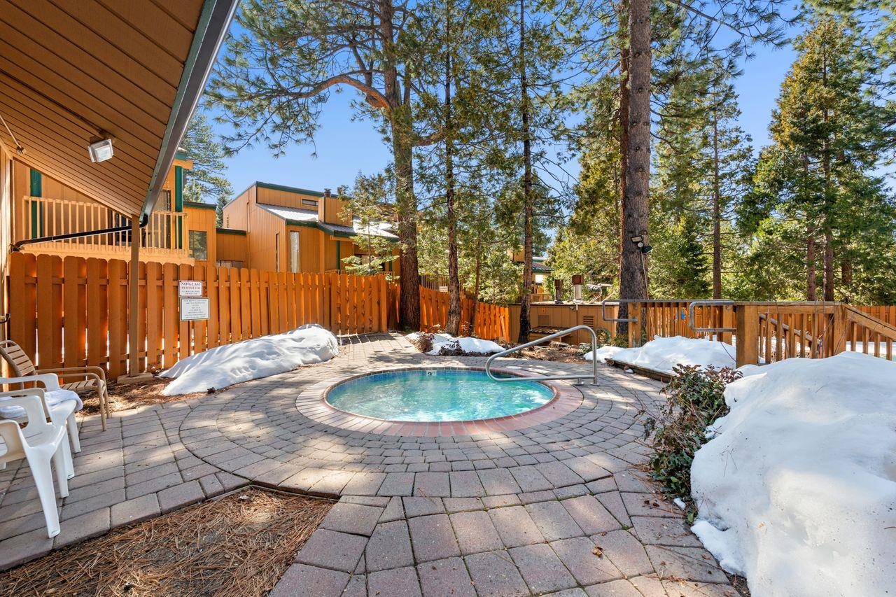 1300 Regency Way, Unit 62 Tahoe Vista, CA 96148 - Photo 22 of 26 a view of a backyard with fountain