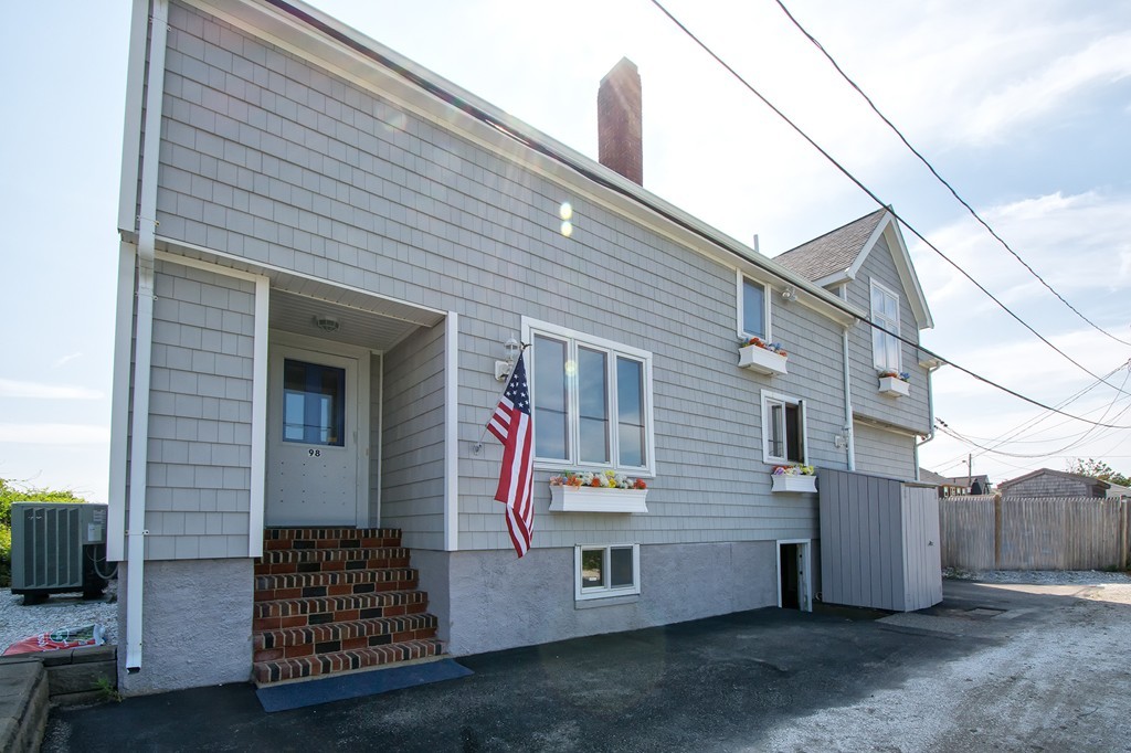 98 Humarock Beach Scituate, MA 02047 - Photo 3 of 14 a view of front of house with stairs