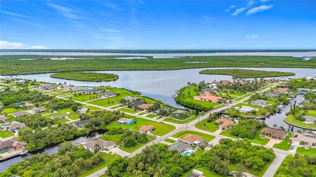 a view of an outdoor space and a lake view