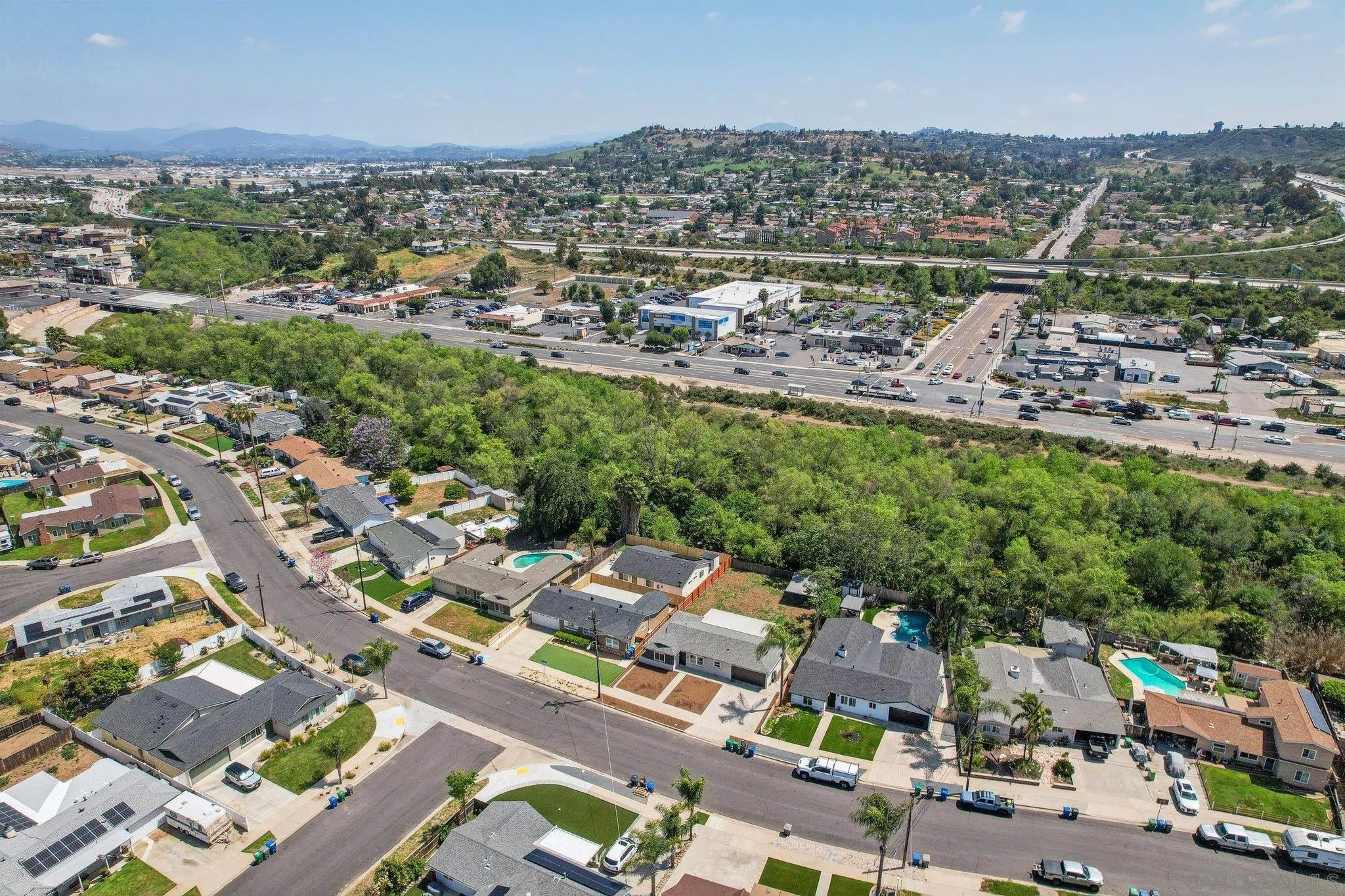 9055 Gorge Avenue Santee, CA 92071 - Photo 27 of 28 an aerial view of a city