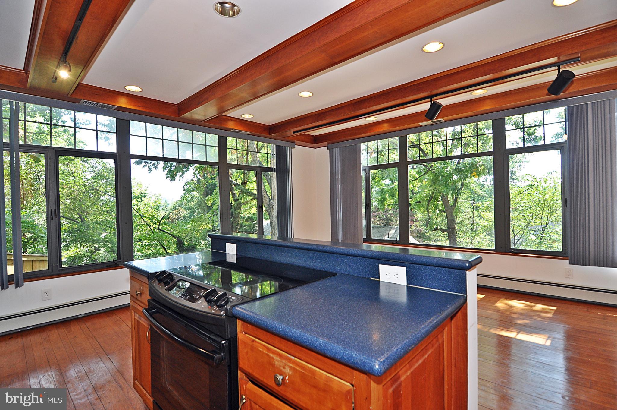 2721 South Arlington Ridge Road Arlington, VA 22202 - Photo 11 of 33 a kitchen with a large window and a table in it