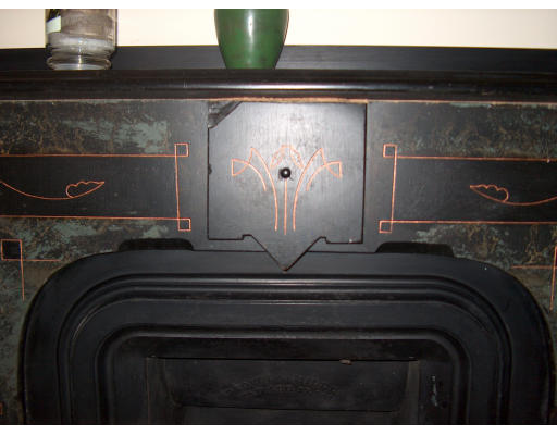 95 Buckingham Street Springfield, MA 01109 - Photo 8 of 24 a close view of fireplace