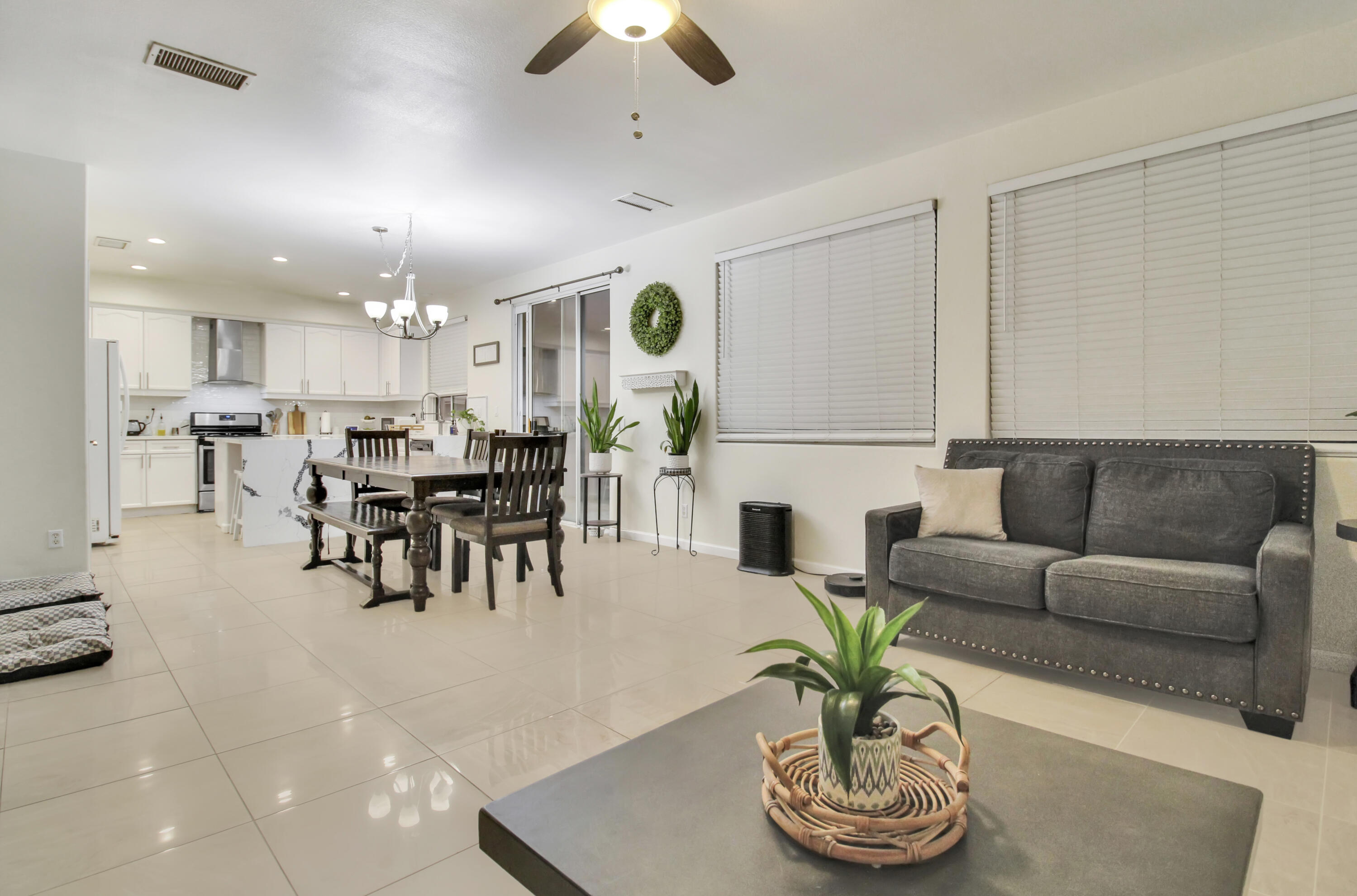 82949 Corte Lucia Indio, CA 92201 - Photo 35 of 36 a living room with furniture kitchen and a chandelier