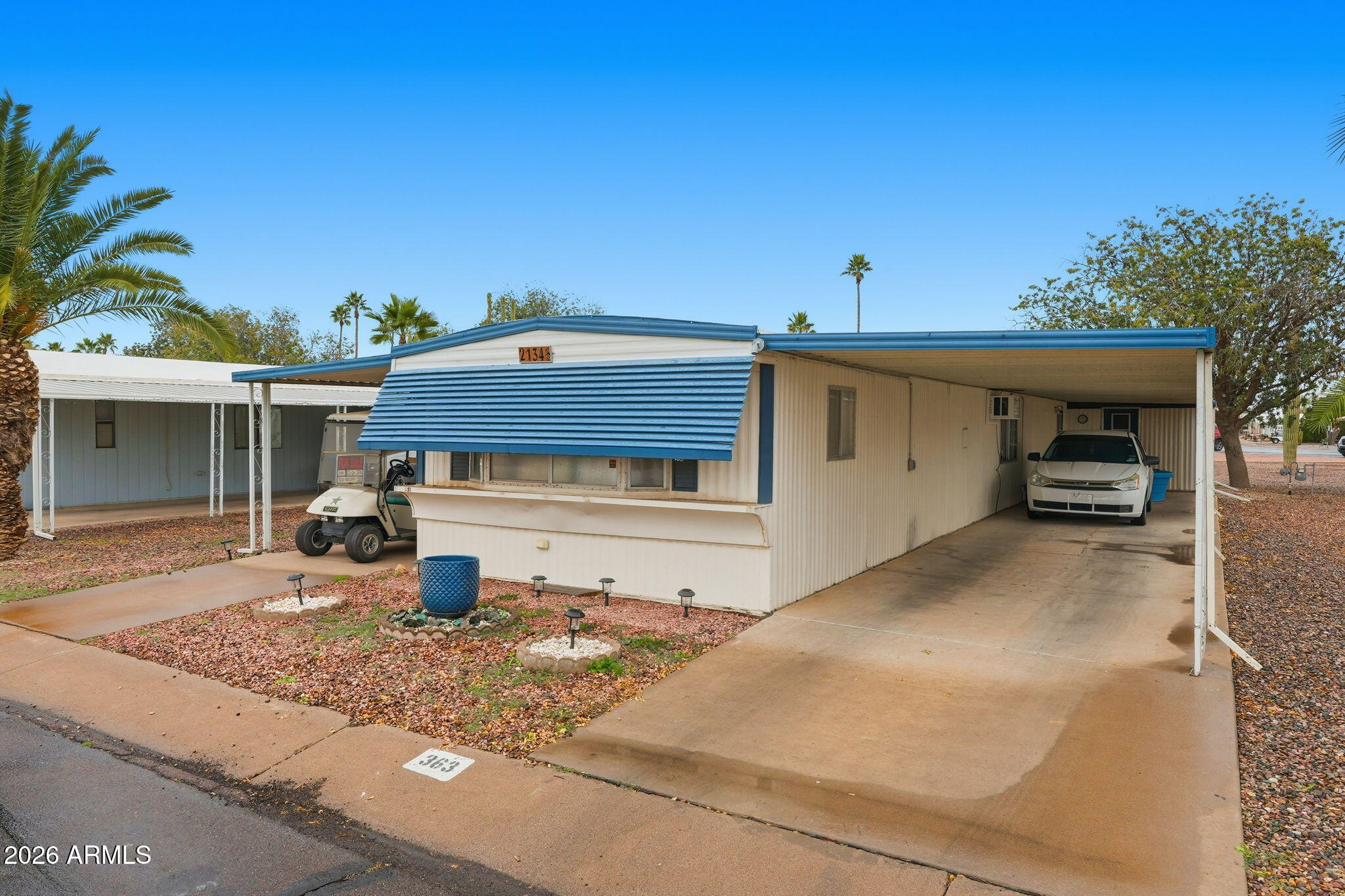 2100 North Trekell Road, Unit 363 Casa Grande, AZ 85122 - Photo 3 of 40 Carport View