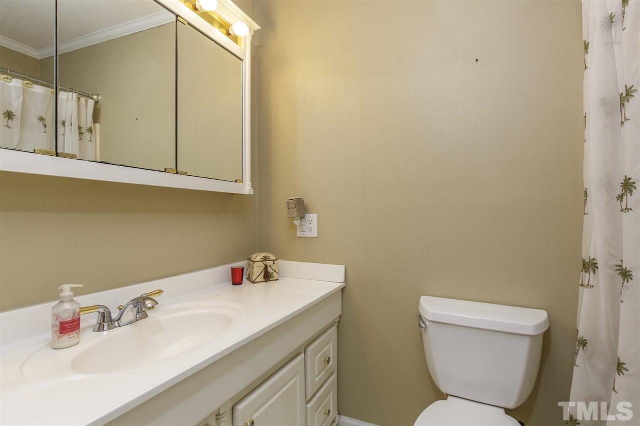 1901 Wellington Road Burlington, NC 27217 - Photo 16 of 24 Guest bathroom is large and has lovely vanity