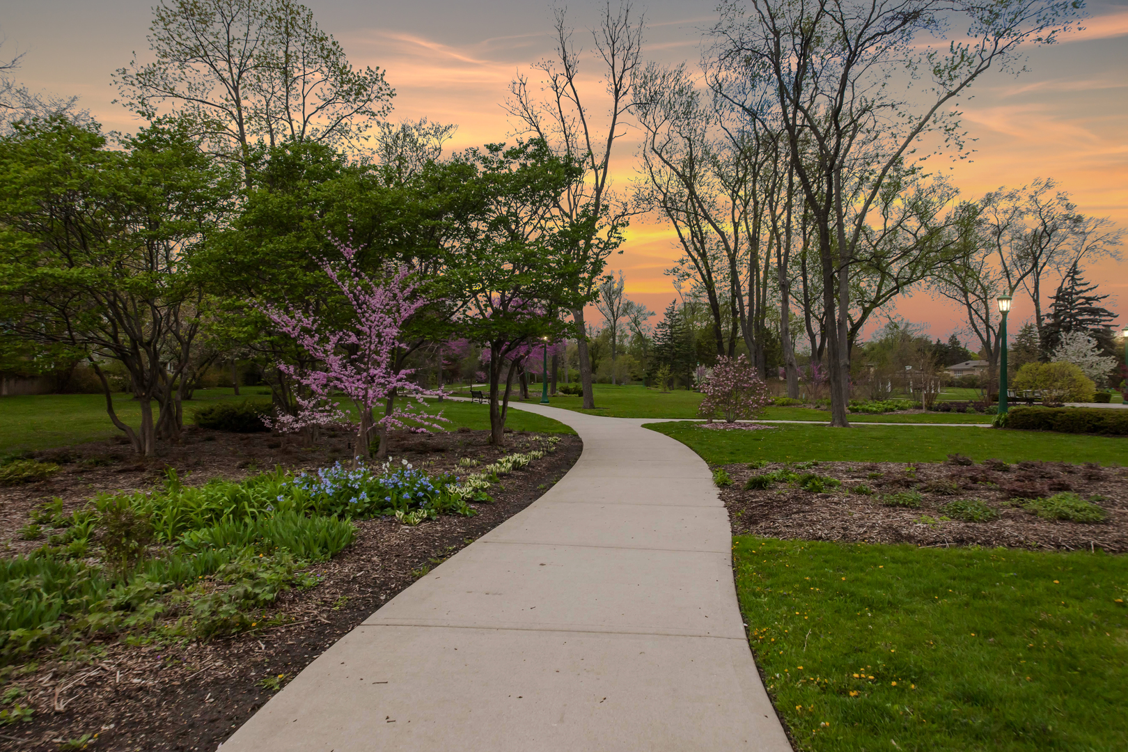 1041 Ridge Road, Unit 304 Wilmette, IL 60091 - Photo 28 of 30 a view of a park with tree s