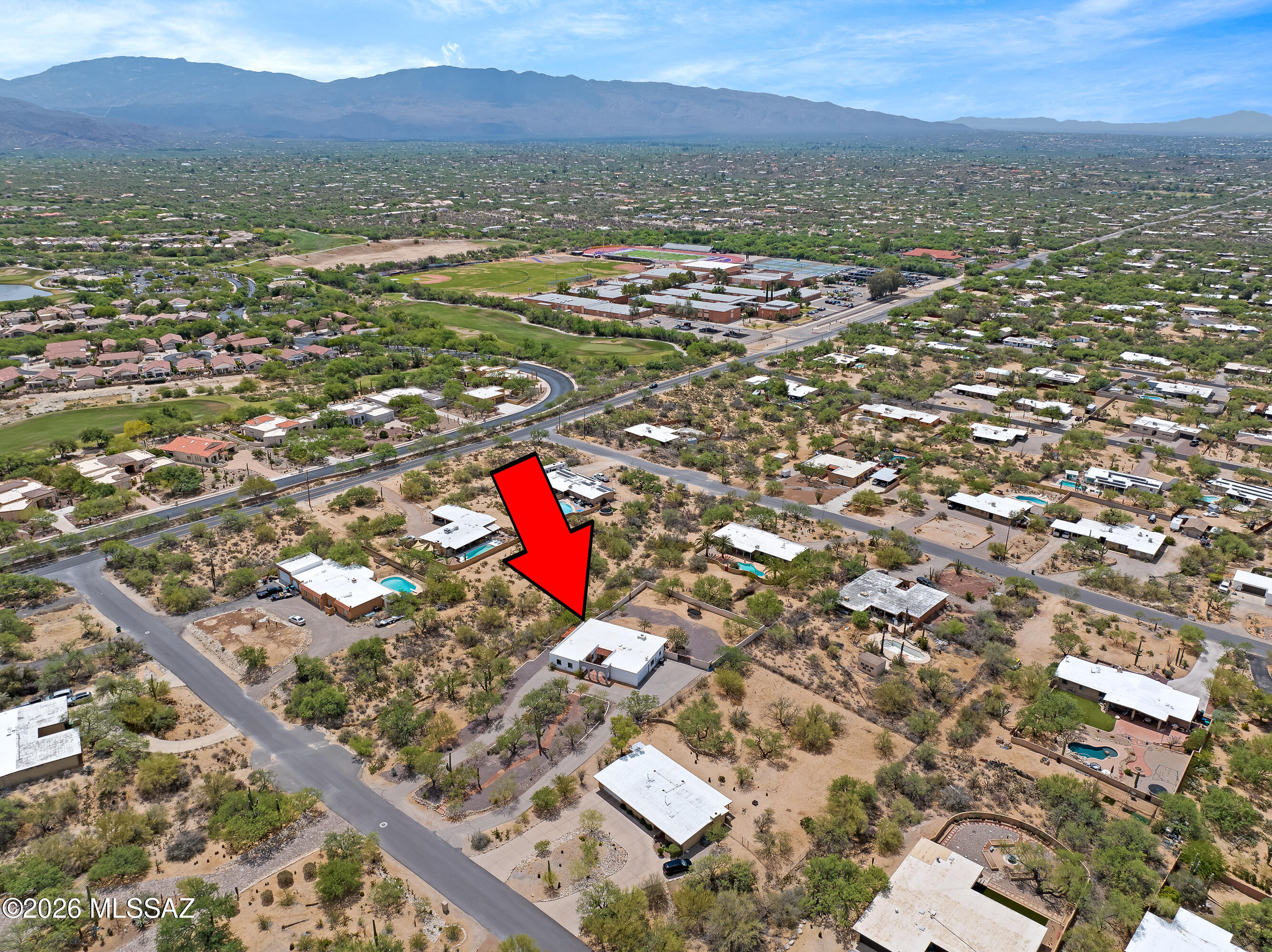9420 East Ravine Trail Tucson, AZ 85749 - Photo 33 of 39 a view of city and mountain