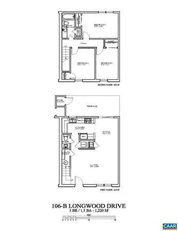 $2,145 | 106 Longwood Drive, Unit B, Charlottesville, VA 22903