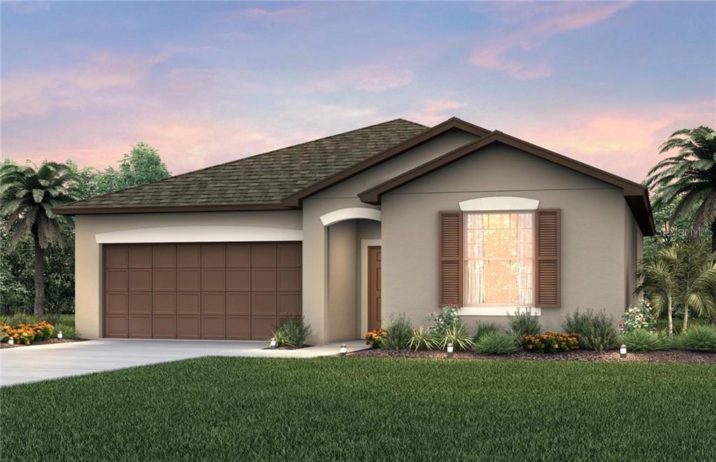 Exterior Design - Artist rendering for this home currently under construction. Pictures are for illustration purposes only. Elevations, colors and options may vary.